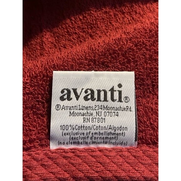 Avanti Floral Towel Bathroom Decor - Picture 9 of 9